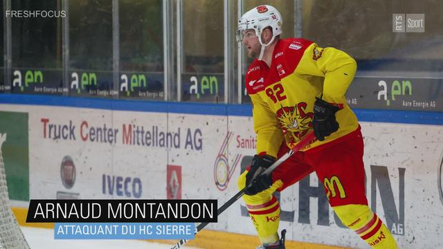 Swiss League: Alain Bonnet (président du HC Sierre) à propos de son attaquant Arnaud Montandon