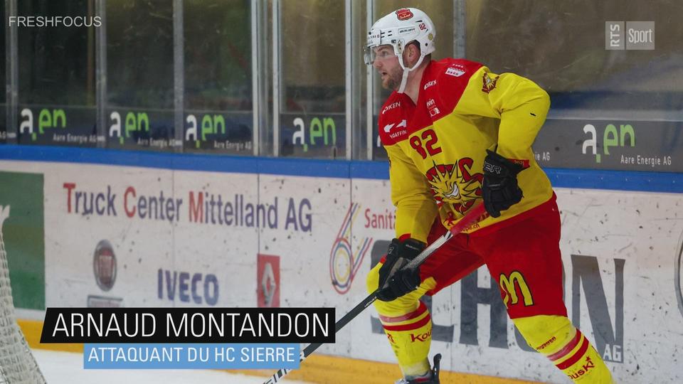 Swiss League: Alain Bonnet (président du HC Sierre) à propos de son attaquant Arnaud Montandon