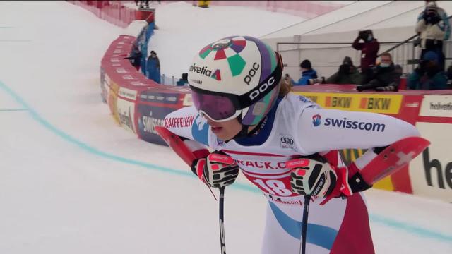 St-Moritz (SUI), super-G dames, 1re manche: Michelle Gisin (SUI)