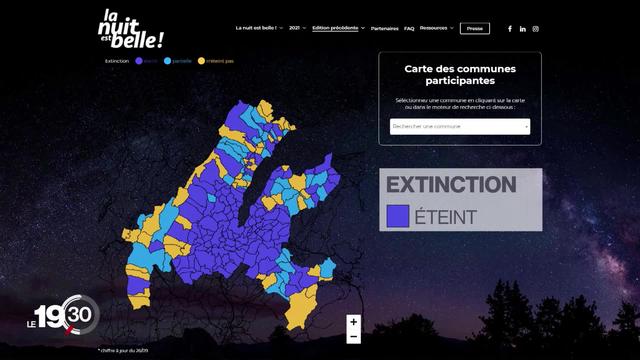 280 communes du bassin genevois ont éteint leur éclairage public la nuit dernière.