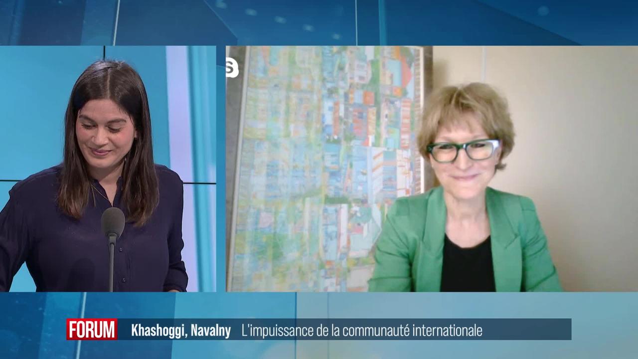 Khashoggi, Navalny et l'impuissance de la communauté internationale: interview de Agnès Callamard
