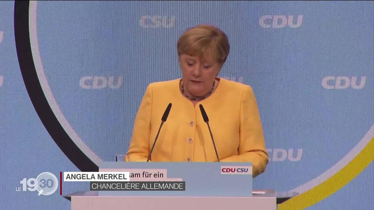 À quelques semaines de son départ, Angela Merkel a prononcé un discours électoral pour soutenir Armin Laschet