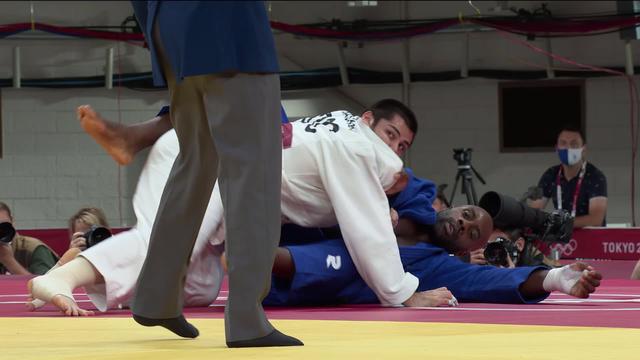 Judo, 1-4 messieurs (+100kg) : Teddy Riner dit adieu à son rêve d’une troisième médaille d’or consécutive