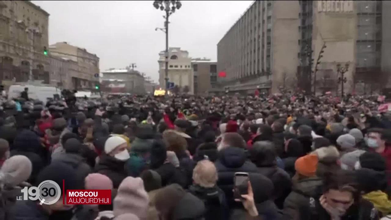Des milliers d'opposants ont défilé dans les rues de Moscou.