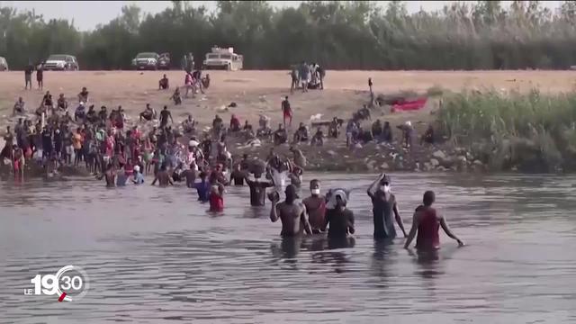 Reportage à Laredo, au Texas, là où des milliers de migrants haïtiens sont arrivés il y a près d'un mois.