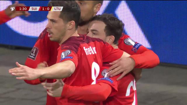 Gr. C, Suisse - Lituanie (1-0): les meilleurs moments de la victoire helvétique