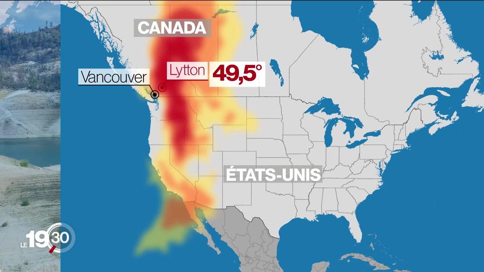 Au Canada, depuis trois jours, il fait 49,5 degrés. Une canicule historique qui a fait une centaine de morts