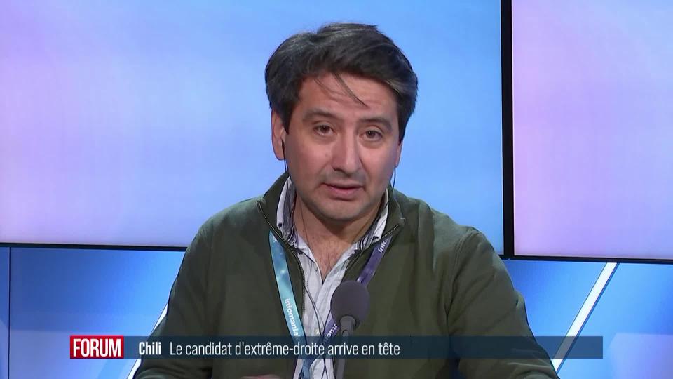 Extrême droite et extrême gauche en tête du 1er tour de la présidentielle chilienne: interview de Rodrigo Litorriaga