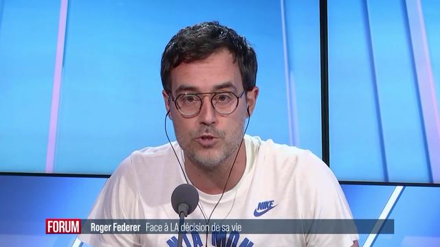 Roger Federer est-il sur le point de ranger sa raquette? Interview de Mathieu Aeschmann