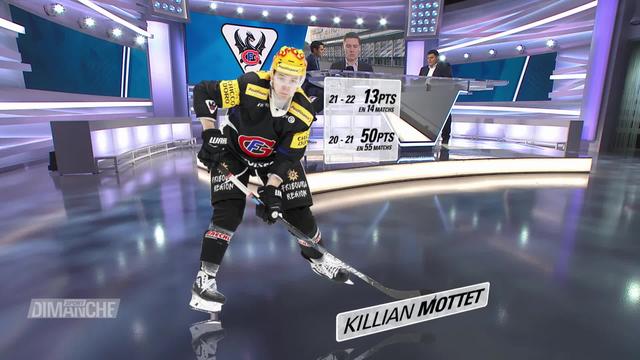 Hockey, National League: la progression de Killian Mottet