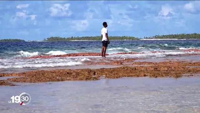 La Polynésie française constate les effets de la montée des eaux et du réchauffement climatique. Notre reportage