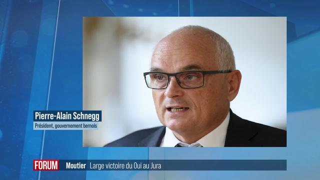 Une votation historique pour Moutier: interview de Pierre-Alain Schnegg