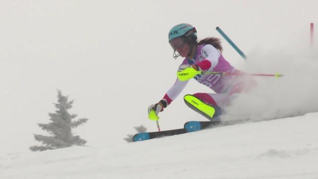 Killington (USA), slalom dames, 2e manche: Elena Stoffel (SUI)