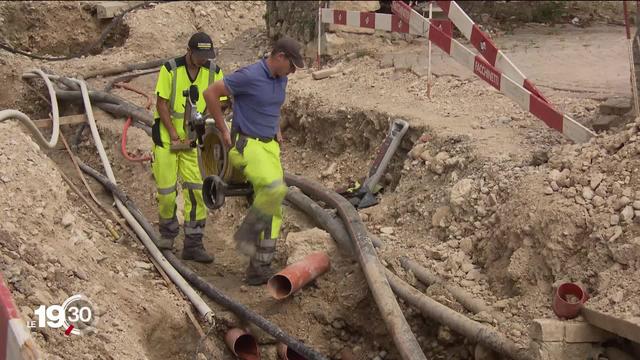 La vie reprend à Cressier après les inondations provoquées par un orage en juin dernier