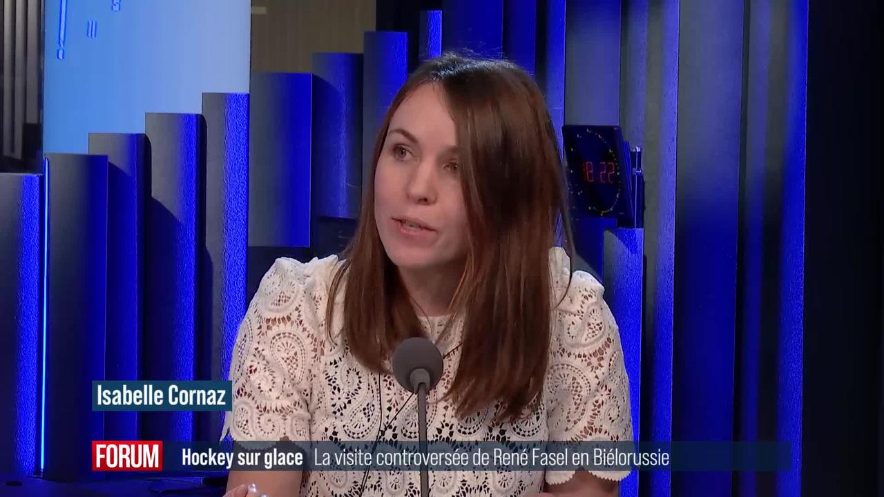 Biélorussie : la visite controversée du président de la Fédération internationale de hockey sur glace René Fasel