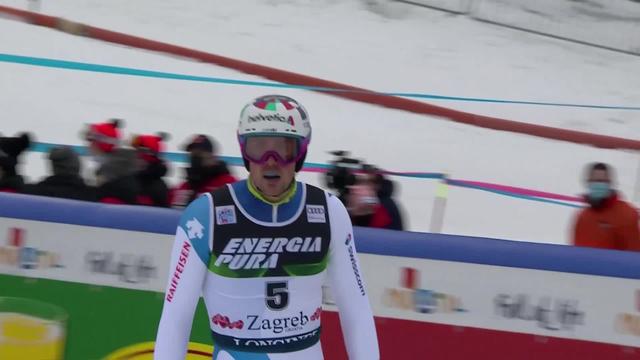Zagreb (CRO), slalom messieurs, 1re manche:  Daniel Yule (SUI)