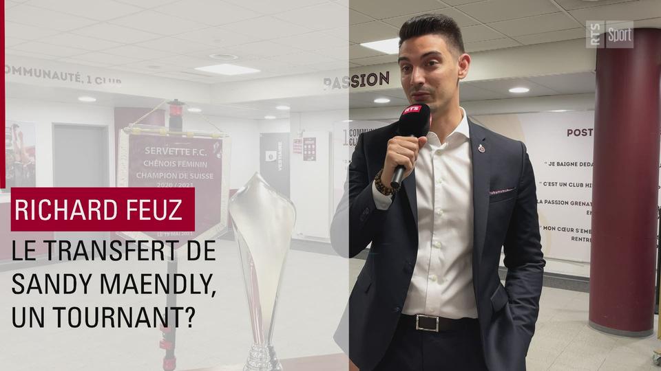 Richard Feuz - le transfert de Sandy Maendly