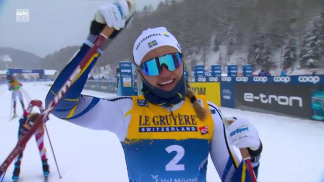 Tour de Ski Val Müstair: Victoire de Linn Svahn (SUE), chute de Nadine Faehndrich (SUI)