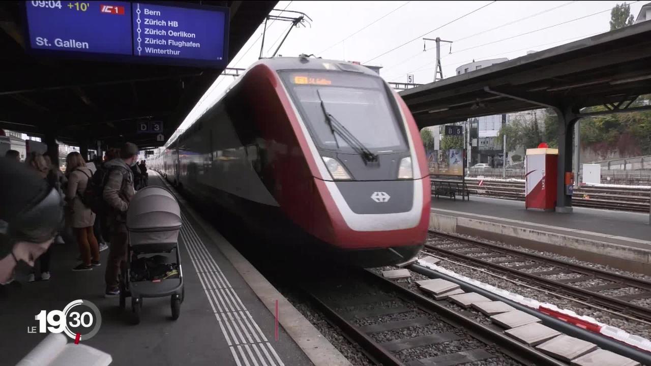 Le trafic ferroviaire perturbé en gare de Fribourg en raison de travaux