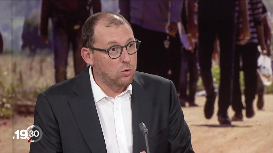 Antoine Silacci présente la série de reportages consacrés à la migration.