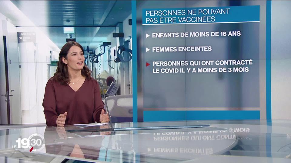 Le point sur la vaccination dans les cantons romands avec Julie Conti