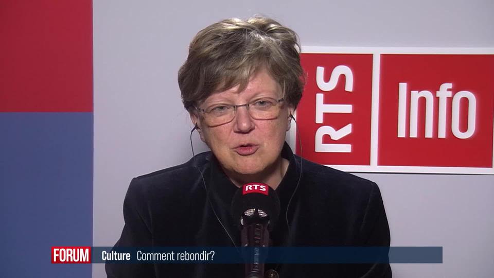 Isabelle Chassot à propos de l'état actuel du monde culturel