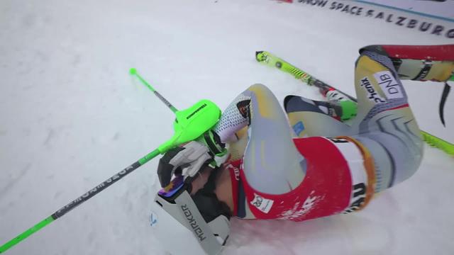 Flachau (AUT) slalom messieurs, 2e manche: victoire de Sebastian Foss-Solevaag (NOR)