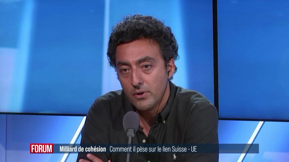 Contribution suisse à l’Union Européenne, dite ″Millard de cohésion″: Interview de Cenni Najy