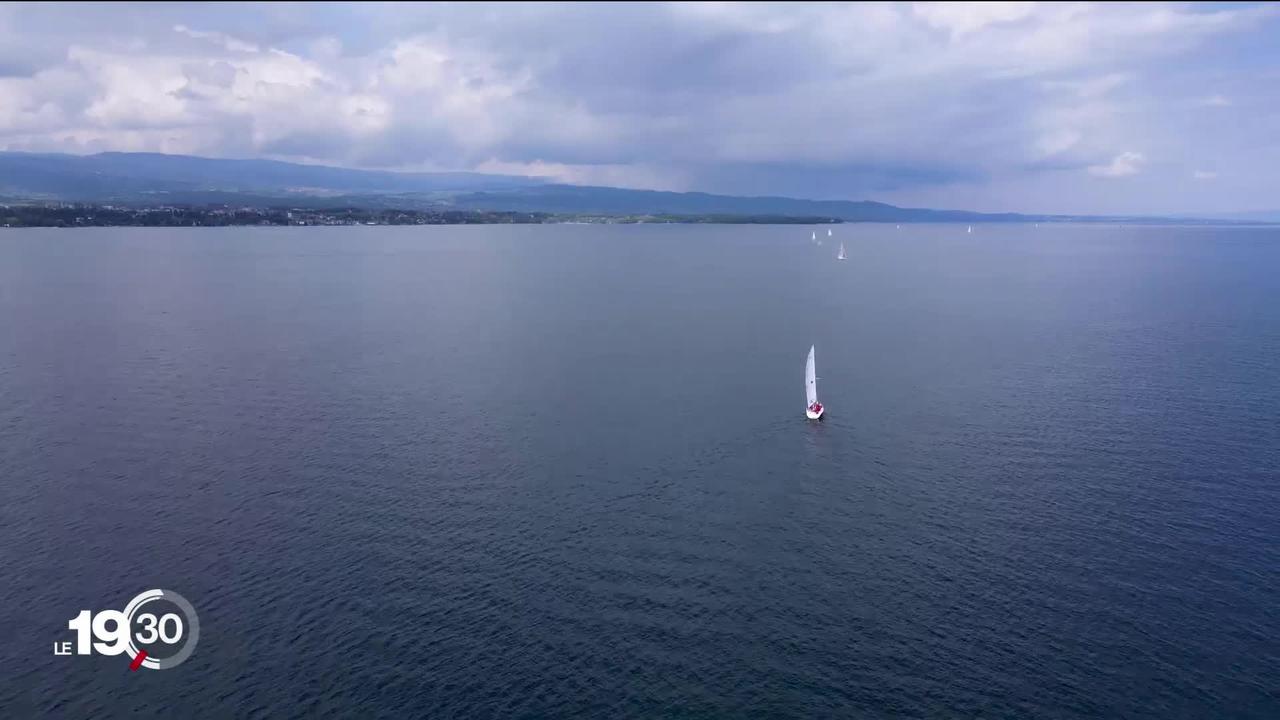 Léman: 250 bateaux s'alignent pour symboliser la frontière franco-suisse