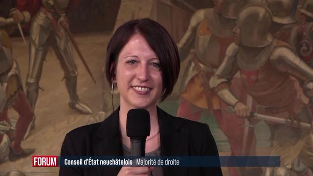 Le Conseil d'Etat passe à droite à Neuchâtel: interview de Crystel Graf