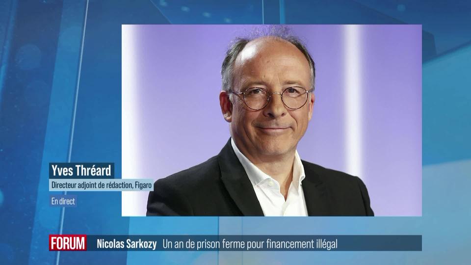 Nicolas Sarkozy est condamné à un an de prison ferme: interview d’Yves Thréard