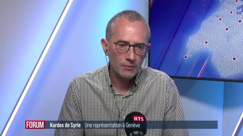 Représentation des Kurdes de Syrie à Genève: interview de Jordi Tejel