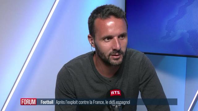 Football: après l'exploit contre la France, le défi espagnol: interview de Raphaël Nuzzolo