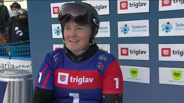 Rogla (SLO), slalom parallèle dames: l’or revient à Nadyrshina (RSF)