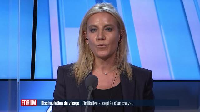 L'initiative anti-burqa acceptée de justesse: débat entre Céline Amaudruz, Ada Marra et Jacqueline de Quattro