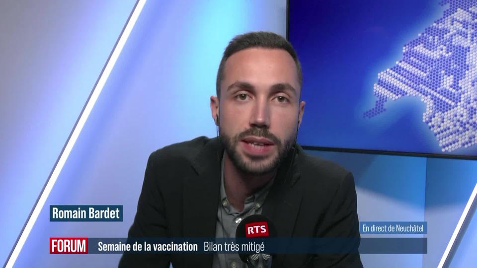 Le bilan de la semaine de la vaccination est mitigé