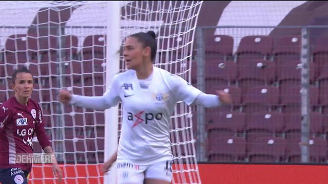 Women Super League, 22e journée: Servette Chênois - Zurich (1-2)