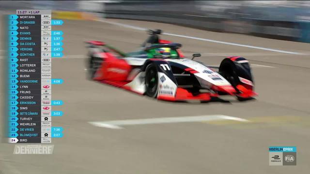 Formule E, Grand prix de Berlin: 2e place pour Edoardo Mortara (SUI)