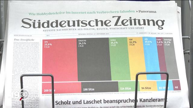 Les négociations s’ouvrent en Allemagne après la courte victoire électorale des sociaux-démocrates d’Olaf Scholz face aux conservateurs d’Armin Laschet