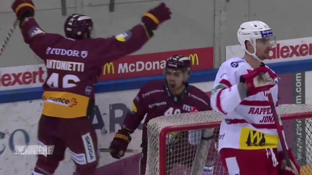 Hockey, National League: Genève - Rapperswil (2-0)