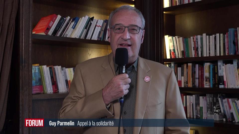 Guy Parmelin à Lausanne pour le 1er août: son interview