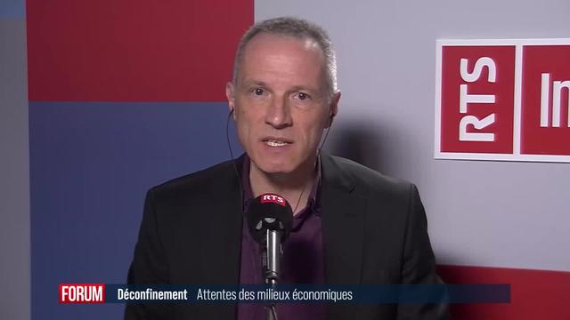 L’allègement des mesures sanitaires demandé instamment par les milieux économiques (vidéo)