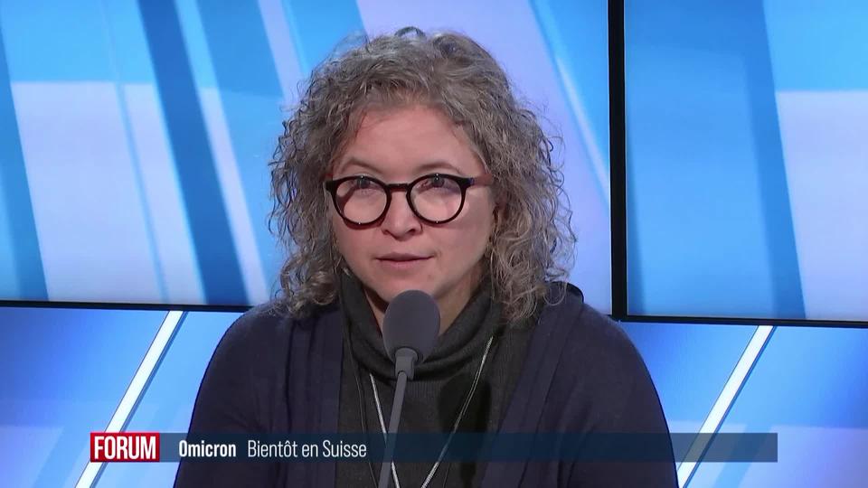 Tendance à la fermeture des frontières face au variant Omicron: réaction de Samia Hurst