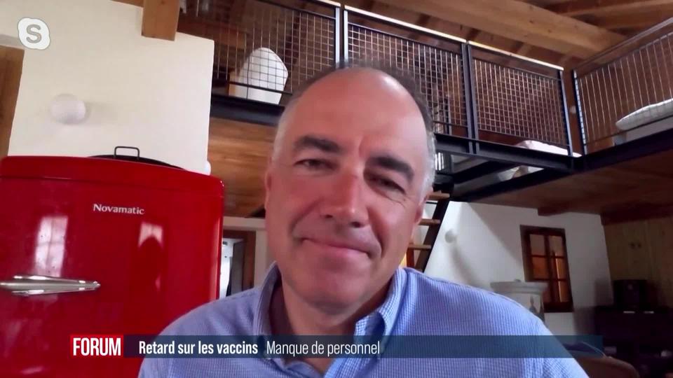 Retard sur les vaccins engendrés par le manque de personnel: interview de Christophe Darbellay