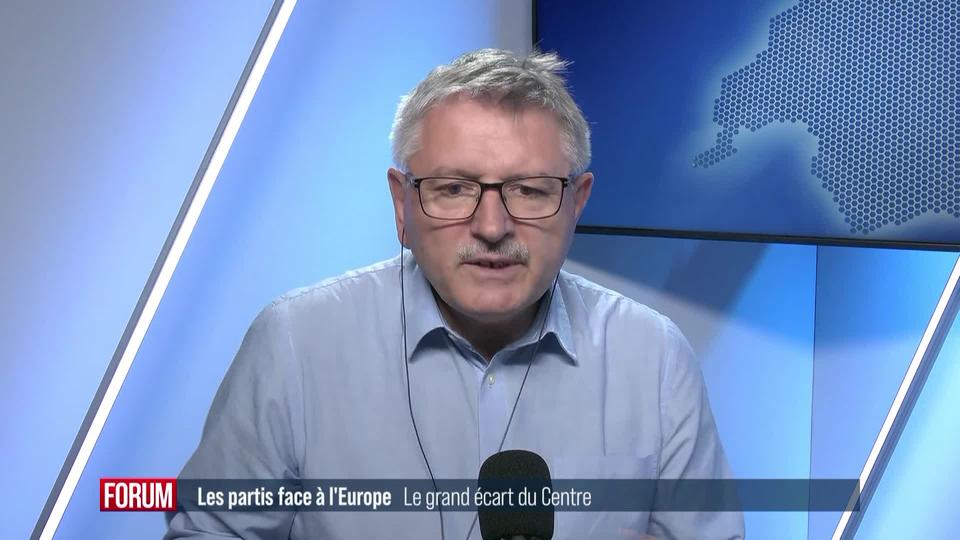 Les partis face à l'Europe, le grand écart du Centre: interview de Charles Juillard