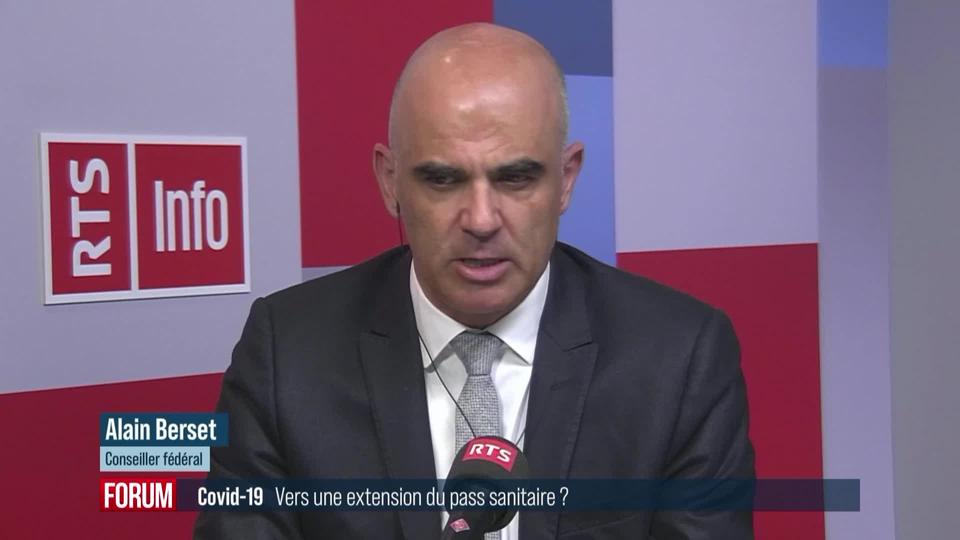 Point sur la situation et les mesures sanitaires: interview d’Alain Berset (vidéo)