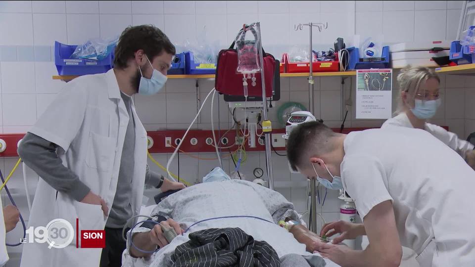 Durant les fêtes, les urgences de l'hôpital de Sion sont prises d'assaut