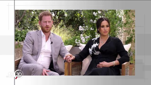 Confessions intimes du Prince britannique Harry et de son épouse Meghan Markle au micro d'Oprah Winfrey.