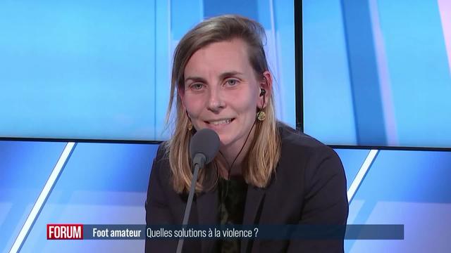 Quelles solutions face aux violences dans le foot amateur? Interview de Marie Barbey-Chappuis