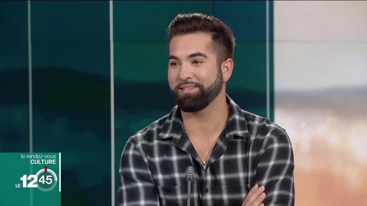 Portrait de Kendji Girac, chanteur français